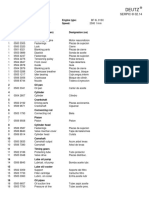 BF 6L 913C - 00021012638 Parts Book