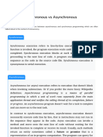 5 Synchronous Vs Asynchronous