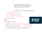 Assignment 21 - Matrices II, SOLUTIONS