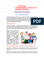 Chapter 4 - Family - Revision Handout