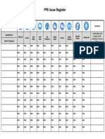 PPE Issue Register 1