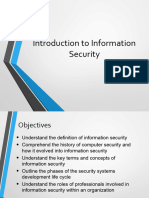 Lesson 1 Introduction To Information Security