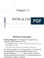 Web Programming Chapter II (HTML&CSS)