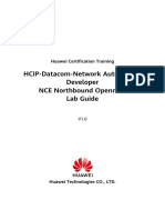 04 HCIP-Datacom-NCE Northbound Openness Lab Guide