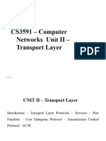 Cs3591cn Unit II