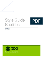 Styleguide Templ CC For Disney