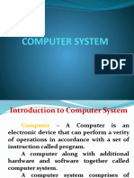 Class 11 Chapter 1 Computer System