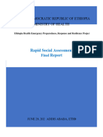 Social Assessment Ethiopia AFE Health P180127 - Revised Draft Report - 29062023