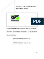 Method Statement For Bridge Work