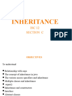 23 24 LP 21 ISC12 C12 Inheritance, Interface&polymorphism