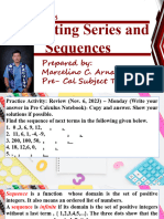 Series and Sequences