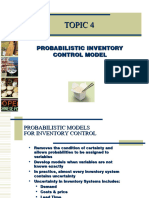 Topic 4 Probabilistic Inventory Control Model