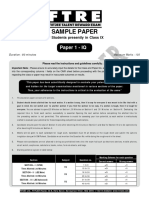 Sample Paper