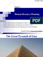 Human Resource Planning