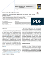 2018 - Photoacidity of Vanillin Derivatives