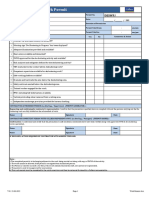 De-Shuttering Permit