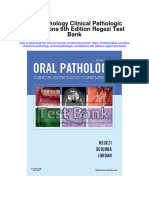 Oral Pathology Clinical Pathologic Correlations 6th Edition Regezi Test Bank