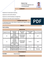 Resume - MANISH TARD - Format7