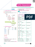 IUPAC Nomenclature - Notes - Yakeen 2.0 2024 (Legend)