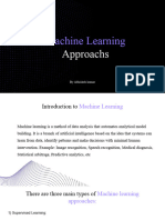 Machine Learning Approachs (AI)