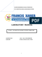 DBMS Lab Manual New Format