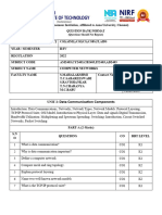 CS2403 Computer Networks Question Bank