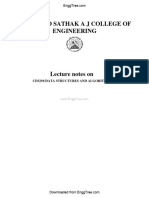 CD3291 Data Structures and Algorithms Lecture Notes 2