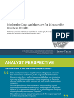 It Modernize Data Architecture For Measurable Business Results Executive Brief