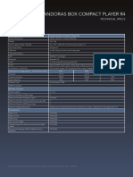 R4 Compact Player Hardware Technical Specs