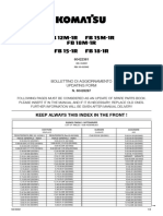 Recambio Komatsu Fb12m-1r.fb15m-1r.fb18m-1r.fb15-1r.fb18-1r.segunda Edicion.
