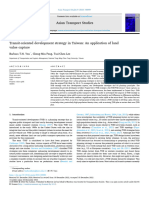 Transit Oriented Development Strategy in Taiwan An Appl - 2023 - Asian Transpor