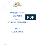 Student Fees Guide Book Final Year 2022