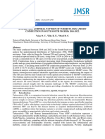 Spatial and Temporal Pattern of Drug Resistant TB in South South Nigeria