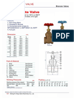 Bronz Gate Valve ST-101 Screwed