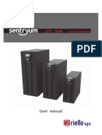 Sentryum AC UPS Riello UPS User Manual Helios Power Solutions New