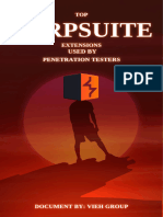 Top Burp Suite Extension Used by Pentesters