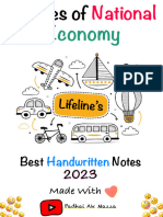 Lifelines of National Economy Best Handwritten Notes Padhai Ak Mazza 2023