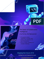 Blue Futuristic Illustrative Artificial Intelligence Project Presentation