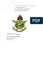 I-V Characteristics of A Light Emitting Diode (LED) Report