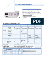 GW Instek GPT 815 Specifications 7E126