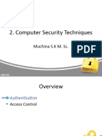 Computer Security Techniques