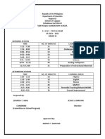 Class Program Zeny 2022 2023