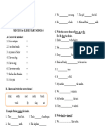 MID TEST For ELEMENTARY SCHOOL 6