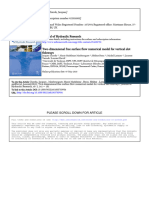 2010 - Chorda - Two - Dimensional - Free - Surface - Flow - Numerical Model For Vertical Slot Fishways