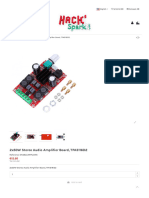 2x50W Stereo Audio Amplifier Board, TPA3116D2