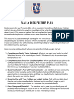 Family Discipleship Plan