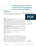 Chong - OngCorporate Risk-Taking and Performance in