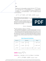 Trigonometric Substitution - 7.3