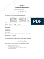 The Particulate Nature of Matter