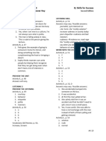 Listening and Speaking 2 Q: Skills For Success Unit 3 Student Book Answer Key